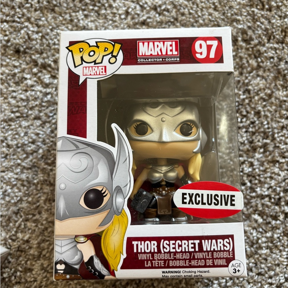 Marvel Pop! Thor Secret Wars Exclusive Vinyl Figure